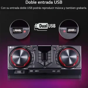 Alternative view of Minicomponente LG CJ44