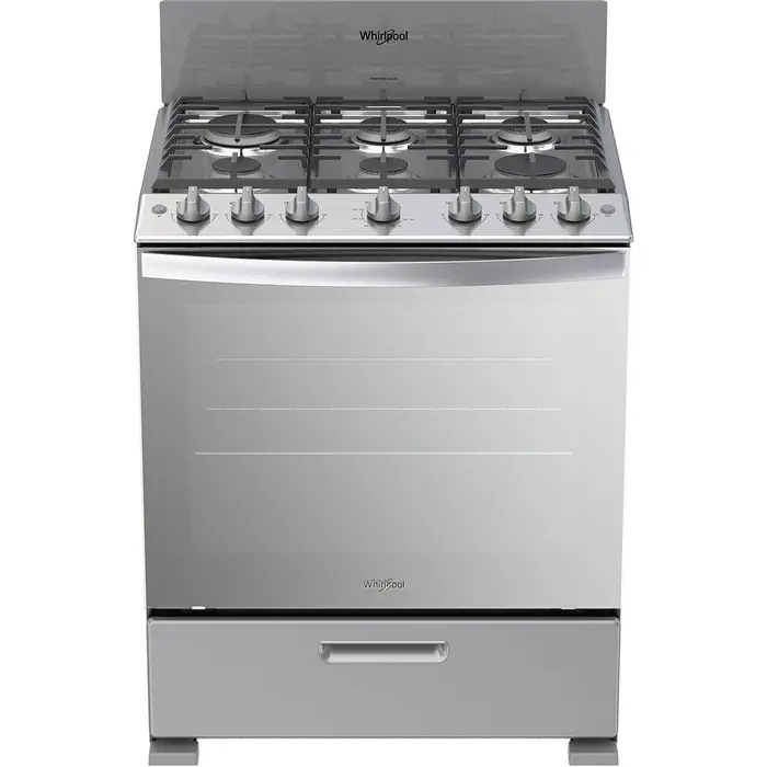 Cocina de gas Whirlpool 30 pulgadas LWFR3400D 6 Quemadores