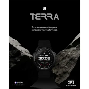 Reloj Inteligente Cubitt Negro (37.59mm) Terra - Imagen 3