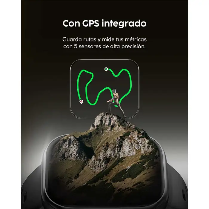 Reloj Inteligente Cubitt Negro (45.21mm) Viva Pro 2 - Imagen 5